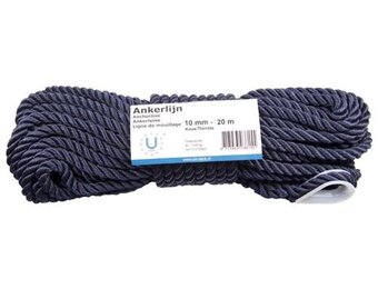 U-Rope Ankerlijn met kous 10 mm 20 m