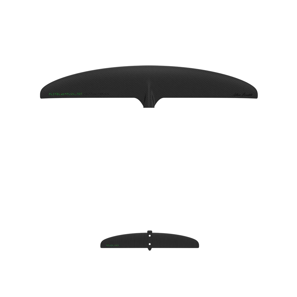 Fliteboard Fliteboard RACE X Mercury Racing Carbon + Jet C eFoil System / RACE Impeller - Black & Rosso