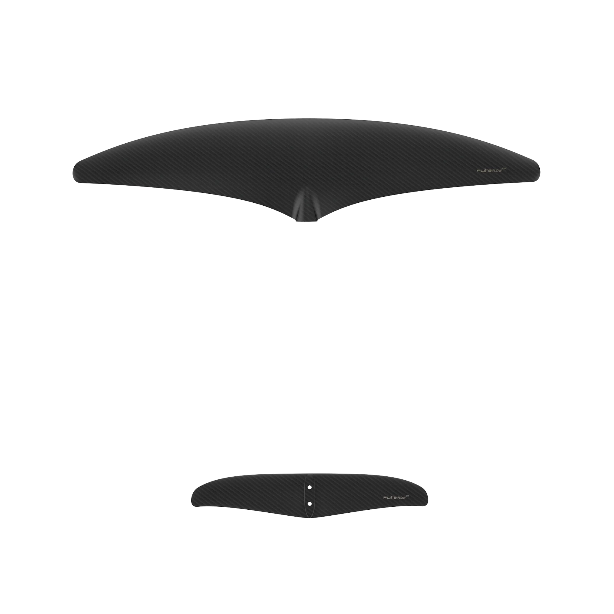 Fliteboard Fliteboard RACE X Mercury Racing Carbon + Jet C eFoil System / RACE Impeller - Black & Rosso