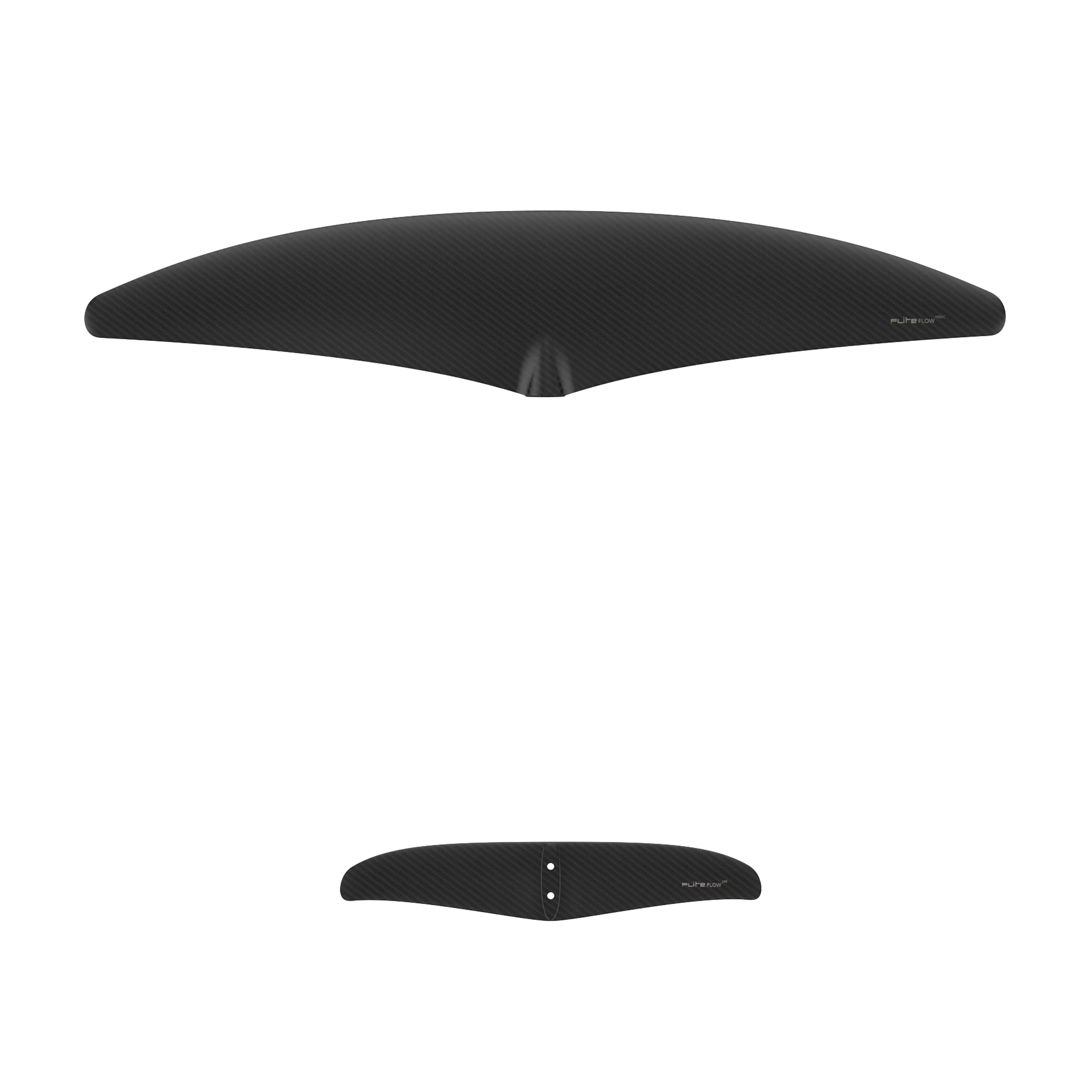 Fliteboard Fliteboard RACE X Mercury Racing Carbon + Jet C eFoil System / RACE Impeller - Black & Rosso