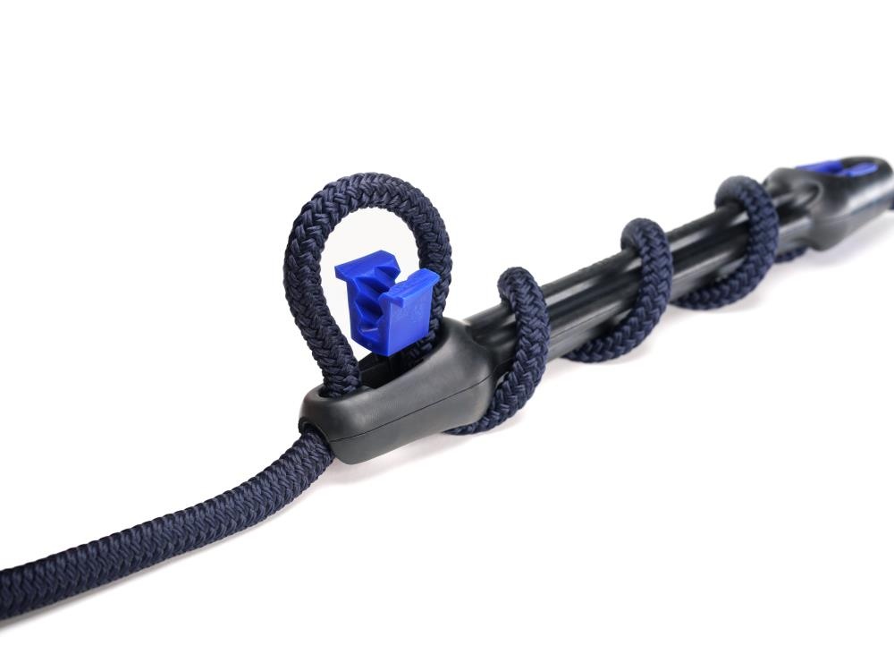 Unimer Landvastveer rubber met U-cleat