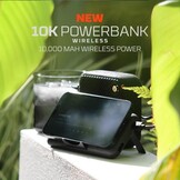 NEBO® Powerbank draadloos 10K