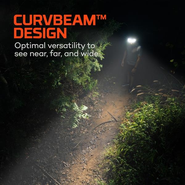 NEBO® Hoofdlamp Curvbeam 600 Flex, foto 5 van 6