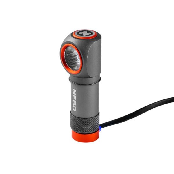 NEBO® Hoofdlamp Einstein 600+ oplaadbaar
