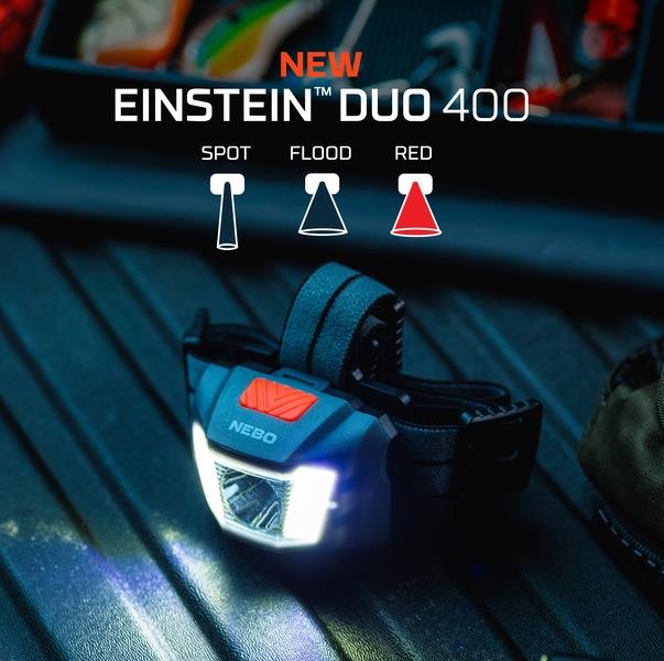 NEBO® Hoofdlamp Einstein™ Duo 400, foto 6 van 6