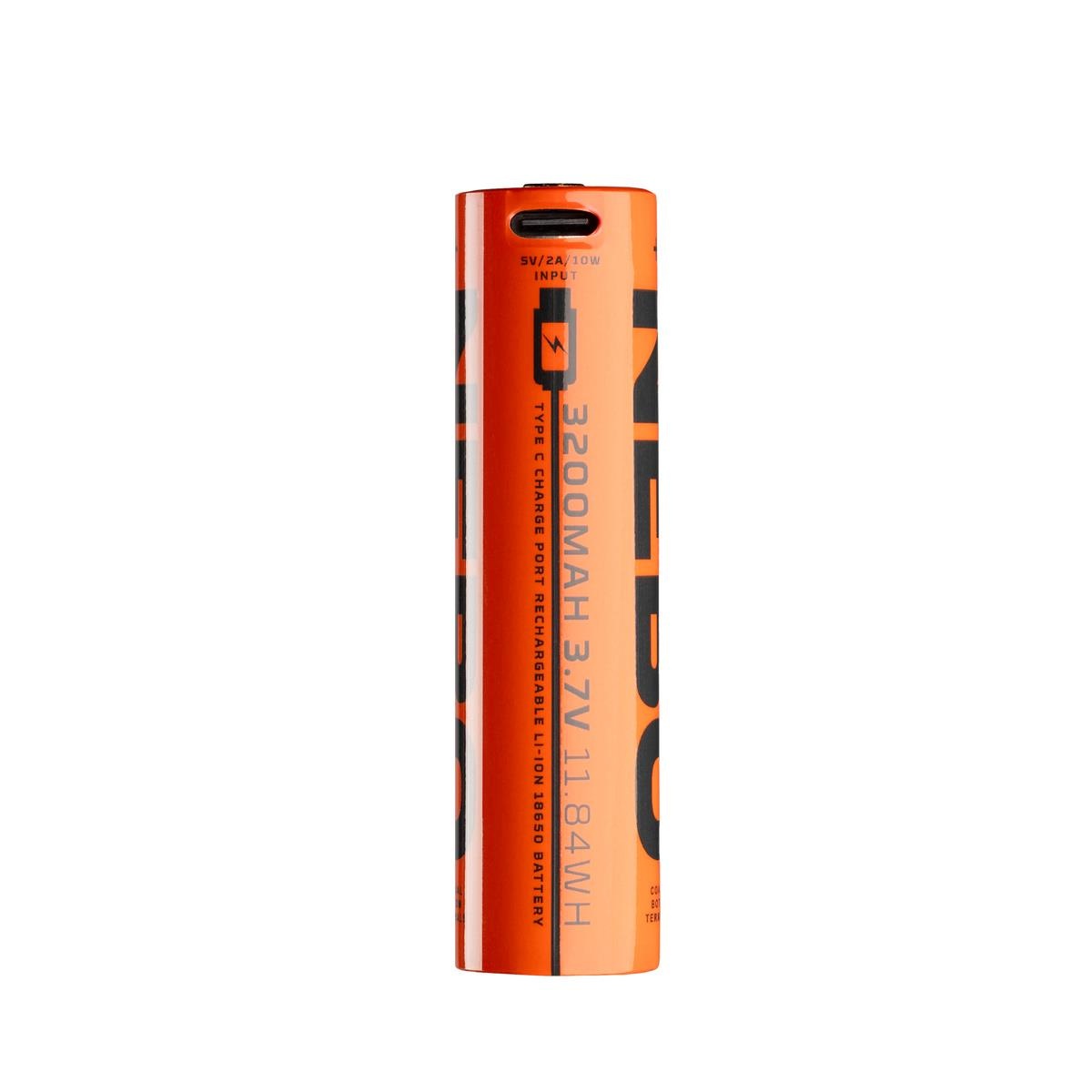 NEBO® Oplaadbare Li-ion batterij 18650 3,7V/3200mAh