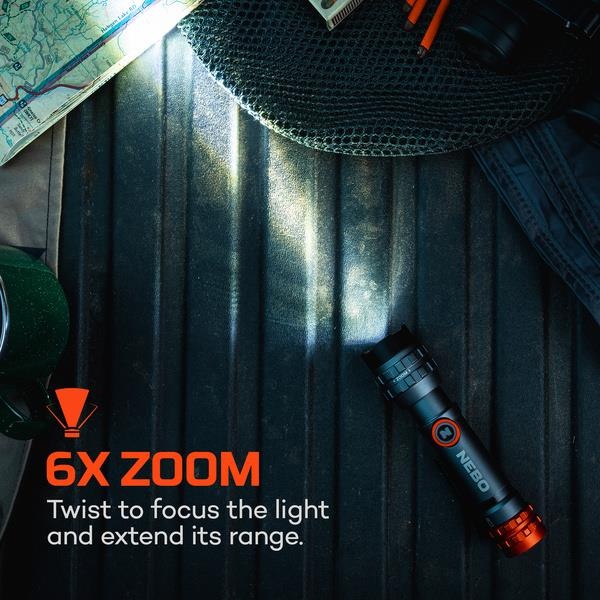 NEBO® Zaklamp Davinci™ 450L Flex oplaadbaar