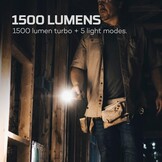 NEBO® Zaklamp Master Series FL1500 oplaadbaar