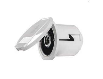 Plastimo EZ dekwaspomp aansluiting haaks wit rond, flex kapje
