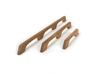  Handgreep teak 3 grepen