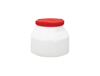 Nuova Rade Waterdichte container, wit/rood, 6 liter