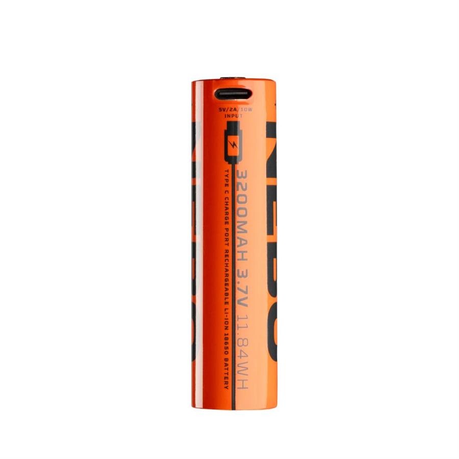 NEBO® Oplaadbare Li-ion batterij 18650 3,7V/3200mAh