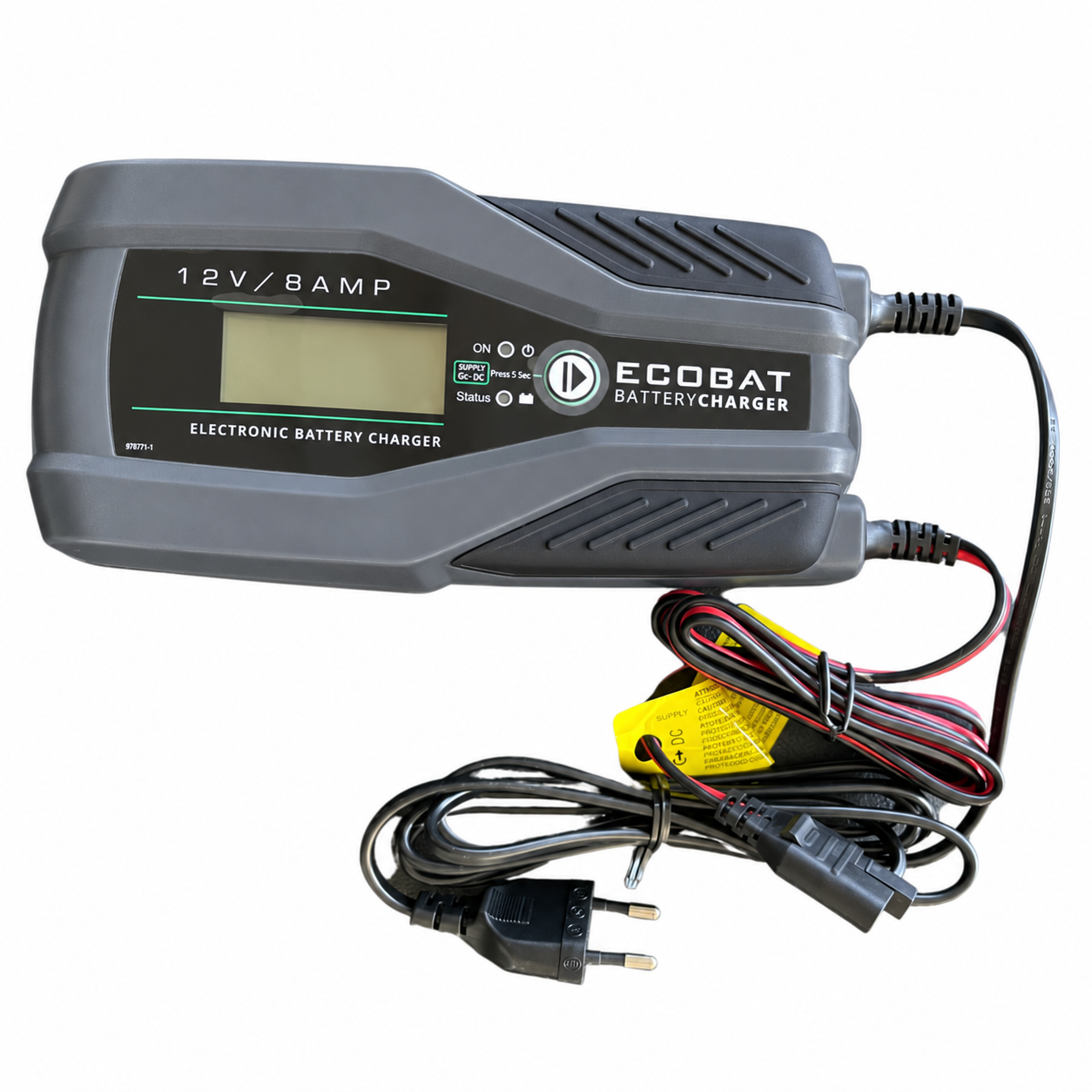 Ecobat Acculader 12V 8A EBC8-EU