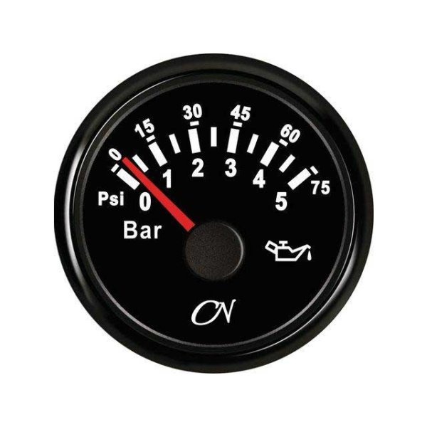 Oliedrukmeter Zwart-Zwart