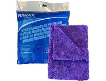 Riwax Microvezeldoek Premium (randloos) 1x Paars
