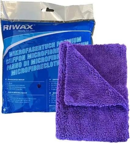 Riwax Microvezeldoek Premium (randloos) 1x Paars