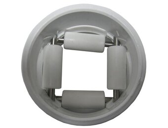 Glendinning Pipe Coupling W/Rollers 3″ PVC