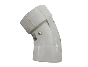 Glendinning Pipe Elbow W/Rollers 45 Deg. 3