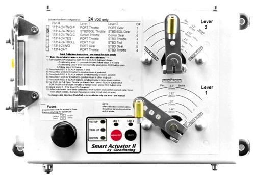 Glendinning smart actuator II SINGLE inboard 24V 2xmechanisch