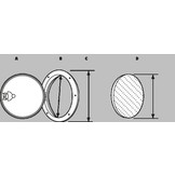 Nuova Rade Inspectieluik rond