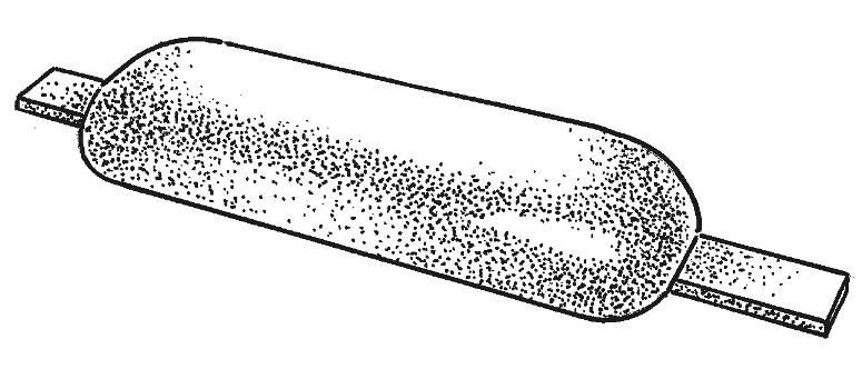Talamex Zink anode met lasstrip