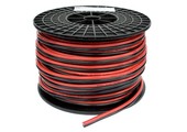 Speakerdraad / Twinkabel 2x 0.75 mm² zwart/rood