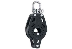 Harken 40mm Carbo Blok met Hondsvot