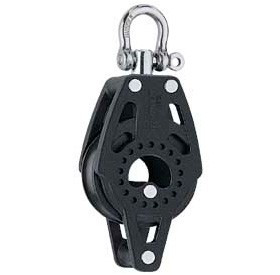 Harken 40mm Carbo Blok met Hondsvot