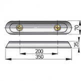 Talamex Aluminium Anode Type Vetus
