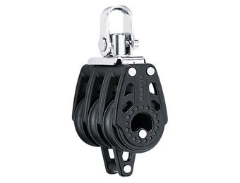 Harken 29mm Drieschijfsblok met Hondsvot