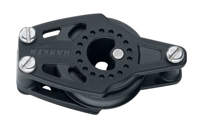 Harken 40mm Carbo Schildpad blok met hondsvot