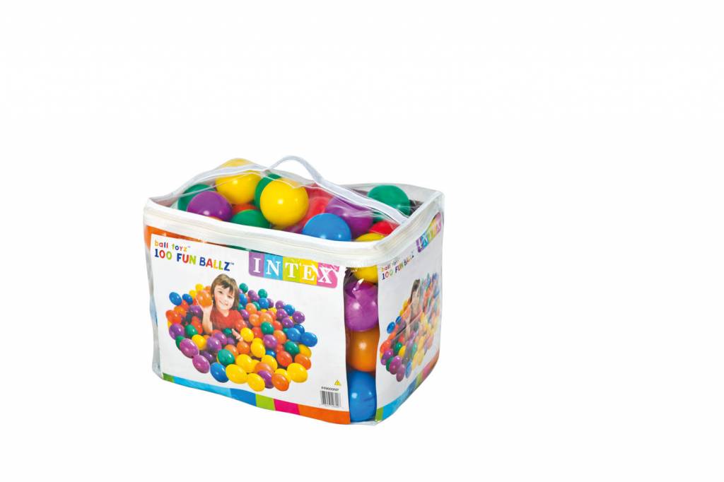 Intex Speelballen 100 stuks (3 jaar - 8 cm)