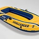 Intex Opblaasboot Challenger 2 Tweepersoons (Incl. Peddels en Pomp)