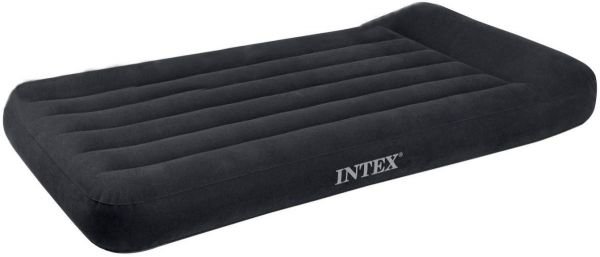 Intex Luchtbed Twin Pillow Rest Classic Eenpersoons ( incl. Motorpomp )