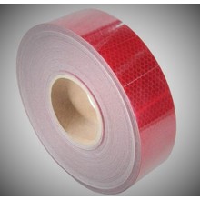 KO102729 - Reflectietape 50mtrx55 mm. Rood