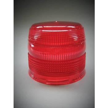 KO100229 - Zwaailampglas. Kleur: Rood LED