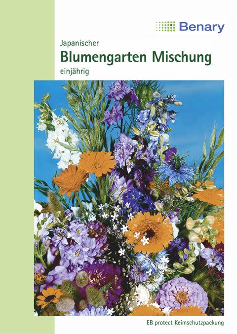 Benary Blumenmischung Japanischer Blumengarten, einjährig