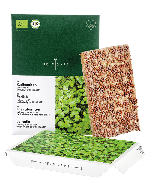 Heimgart BIO-Radieschen Microgreen Saatpad