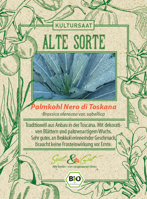 Saat & Gut BIO-Palmkohl Nero di Toscana