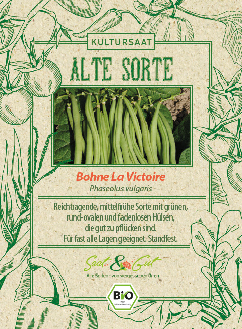 Saat & Gut BIO-Buschbohne La Victoire