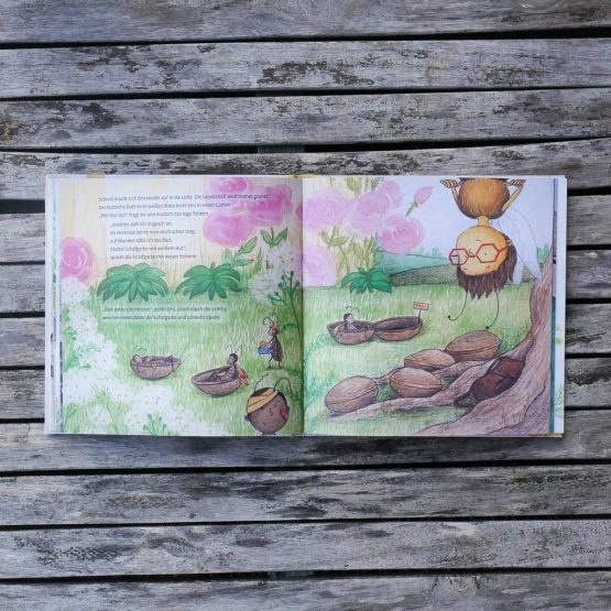 Primoza Emi Brillenbiene - Kinderbuch mit Bienen-Saatgut