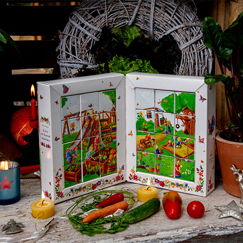 Saat & Gut BIO Saatgut Adventskalender 'Mit Lotta im Garten'