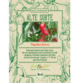 Saat & Gut BIO-Paprika Rosso