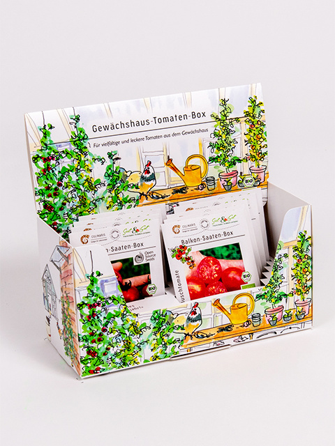 Saat & Gut BIO-Gewächshaus-Tomaten-Box