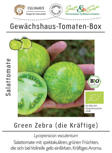 Saat & Gut BIO-Gewächshaus-Tomaten-Box