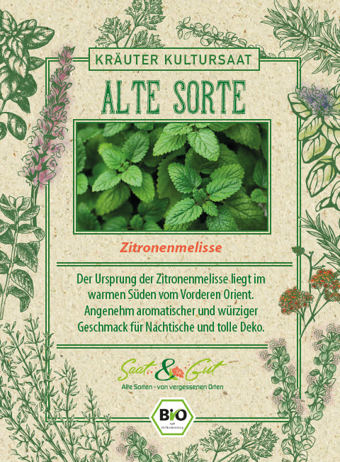 Saat & Gut BIO-Zitronenmelisse