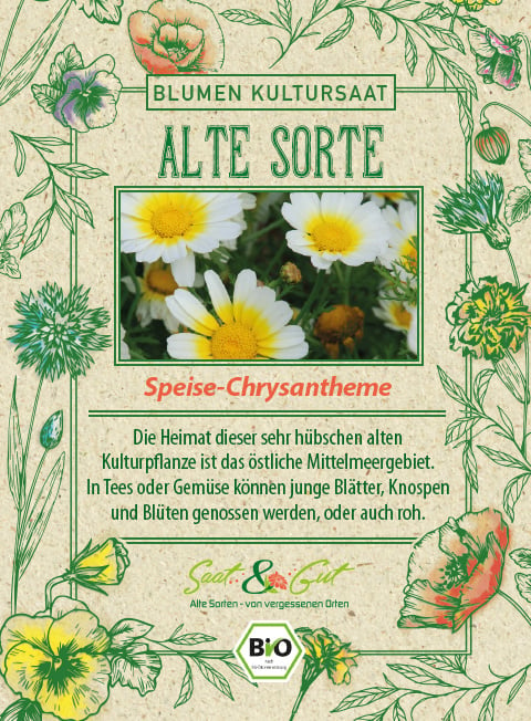 Saat & Gut BIO-Speisechrysantheme