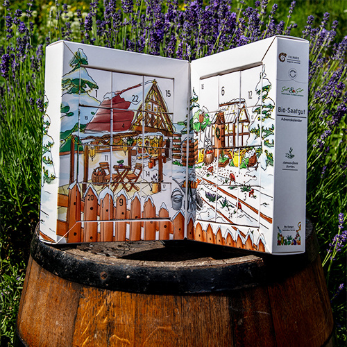 Saat & Gut BIO Gemüse-Saatgut Adventskalender