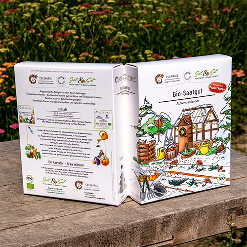 Saat & Gut BIO Gemüse-Saatgut Adventskalender