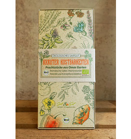 Saat & Gut BIO-Saatgut Geschenk-Box Kräuter-Prachtstücke aus Omas Garten